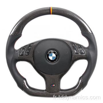 Volant en fibre de carbone pour BMW E46